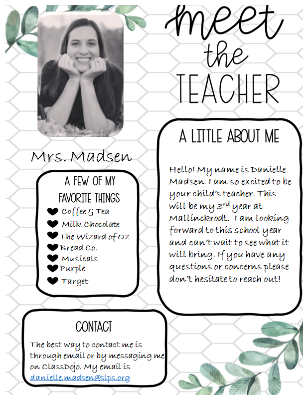 Meet the Teacher